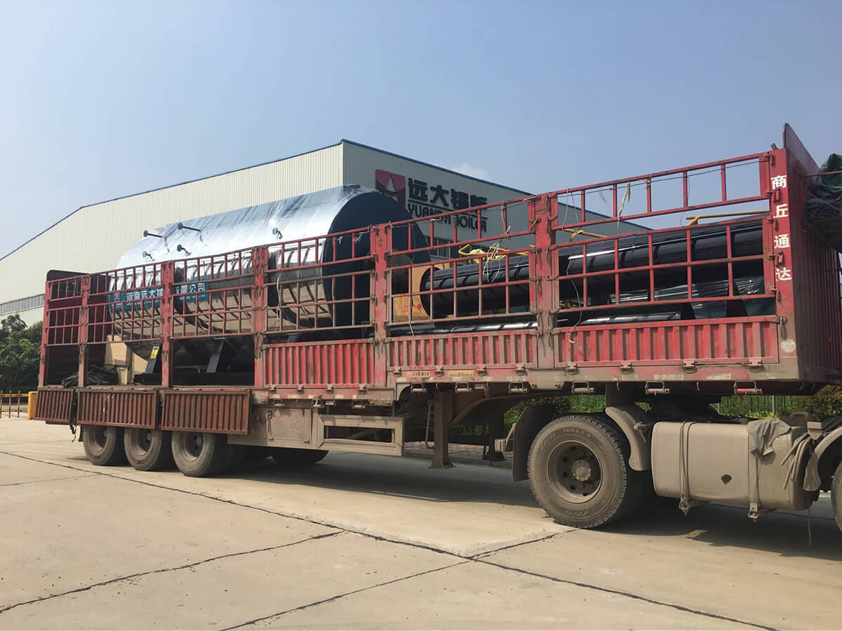 燃氣鍋爐發貨圖片一